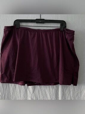 Swimsuits For All Plum Swim Skirt